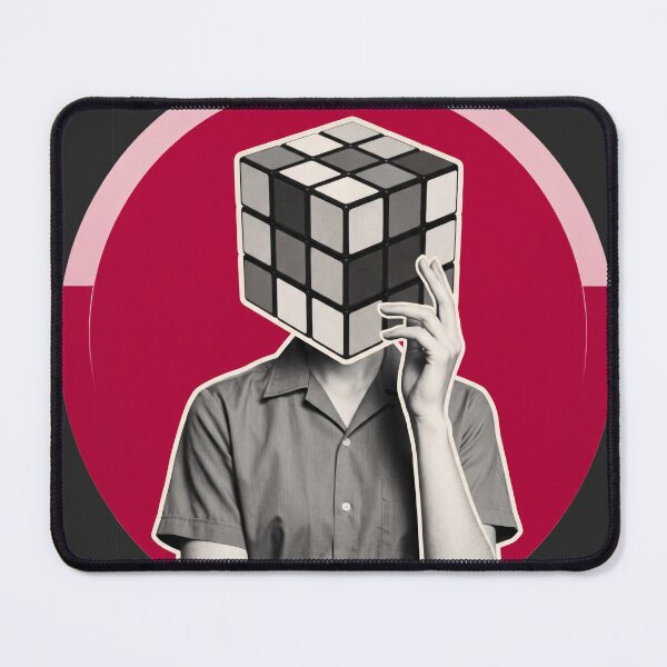 Item preview, Rubik's Cube, Conceptual Illustration of Puzzle Solving designed and sold by NutmegsDesign.