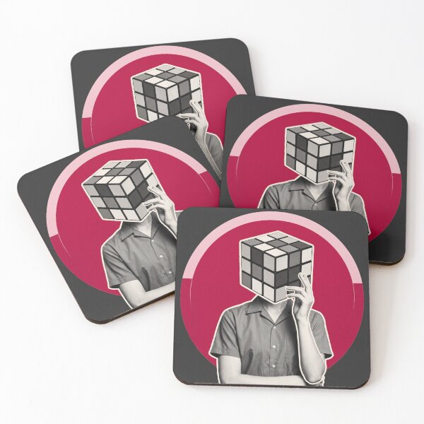 Item preview, Rubik's Cube, Conceptual Illustration of Puzzle Solving designed and sold by NutmegsDesign.