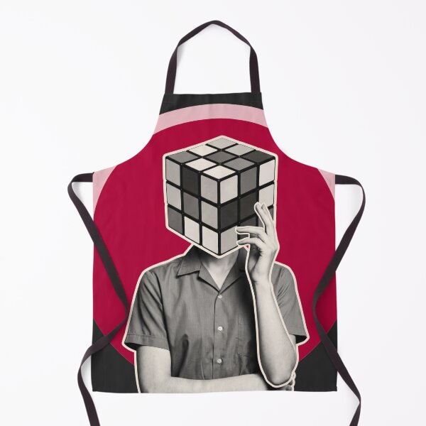Item preview, Rubik's Cube, Conceptual Illustration of Puzzle Solving designed and sold by NutmegsDesign.