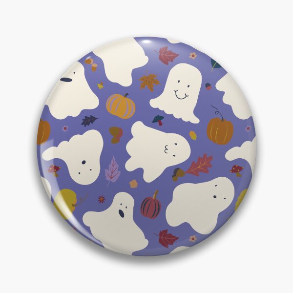 Item preview, Kawaii Ghosts in Potion Purple designed and sold by YesterdayColl.