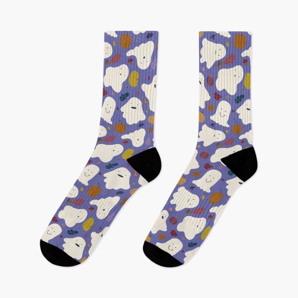 Item preview, Kawaii Ghosts in Potion Purple designed and sold by YesterdayColl.