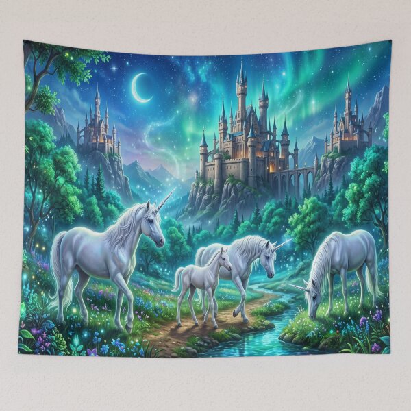 Item preview, magical unicorns designed and sold by cutegiftcore.
