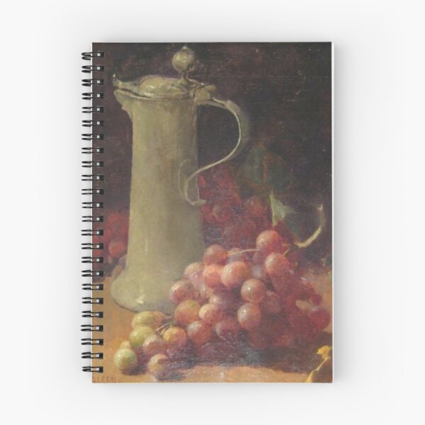 Item preview, Still life with grapes & pewter flagon designed and sold by SharonTheFirst.