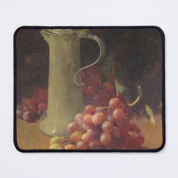 Item preview, Still life with grapes & pewter flagon designed and sold by SharonTheFirst.
