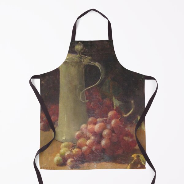 Item preview, Still life with grapes & pewter flagon designed and sold by SharonTheFirst.