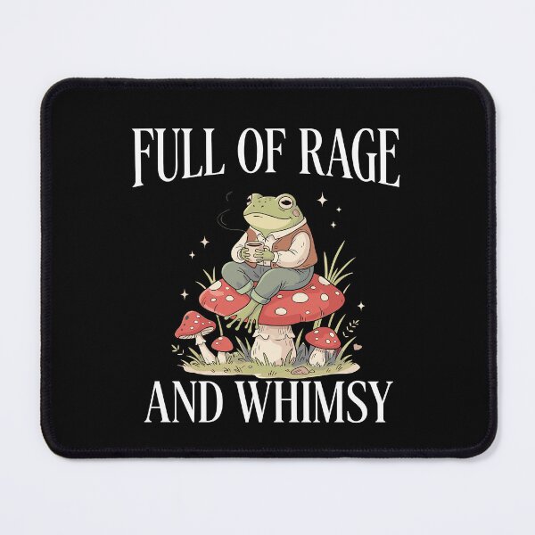 Item preview,  Cozy Mushroom Moment — Frog in Vest with Coffee Mug designed and sold by Krasnovaovaova.