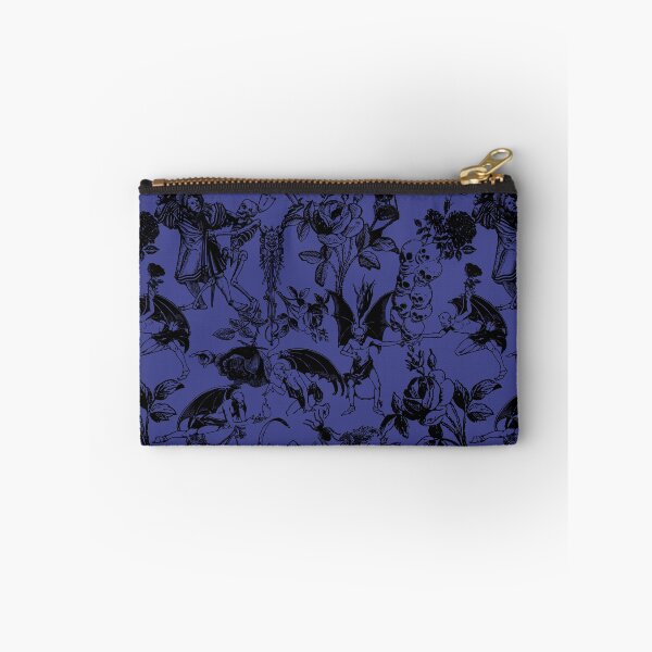 Item preview, Demons N' Roses Toile in Potion Purple and Black designed and sold by YesterdayColl.