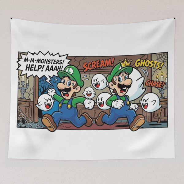 Item preview, Luigi's Fear - Haunted Mansion designed and sold by conamor-bymel.