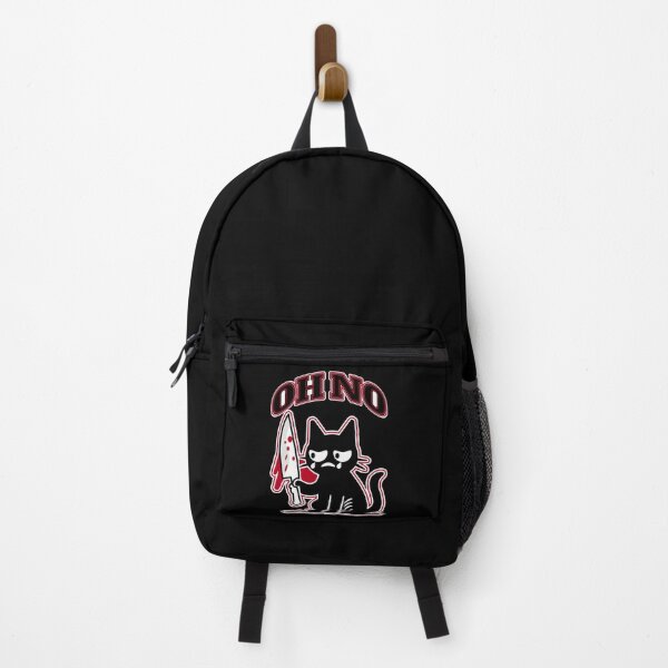 Item preview, Guilty Black Cat with Knife Humor Design designed and sold by AhmedZouita.