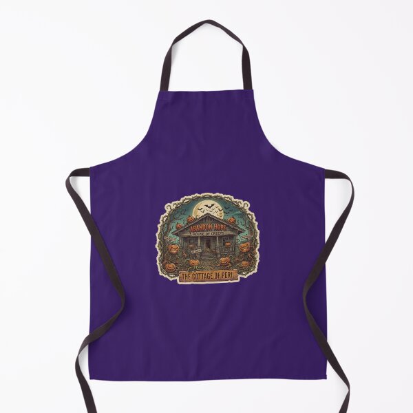 Item preview, Abandon Hope Haunted House Cottage of Peril Halloween Art designed and sold by NikBrin Prevail .