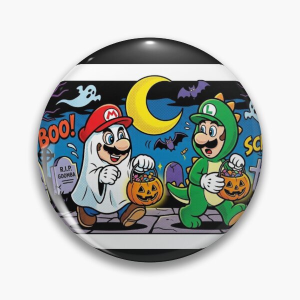Item preview, Halloween in the Mushroom Kingdom designed and sold by conamor-bymel.