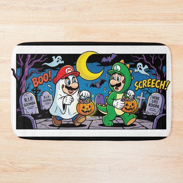 Item preview, Halloween in the Mushroom Kingdom designed and sold by conamor-bymel.
