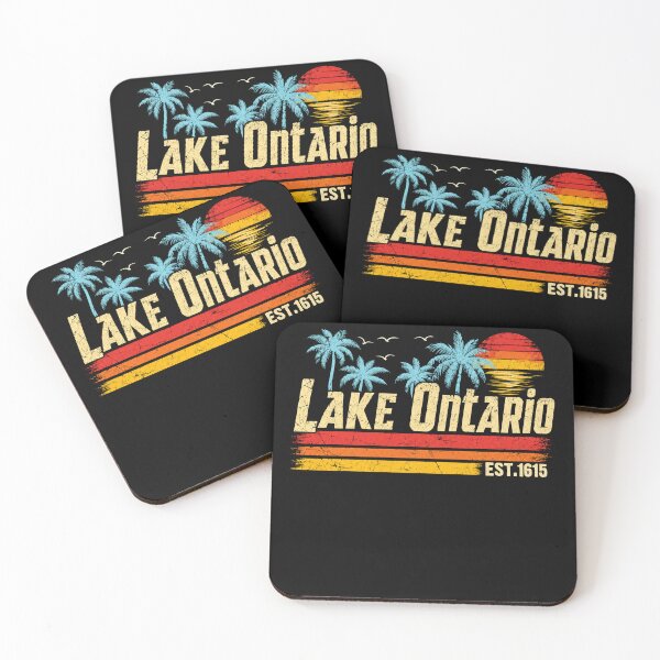 Item preview, Lake Ontario Forever Vintage Retro Great Lakes designed and sold by ErradoArtIta.