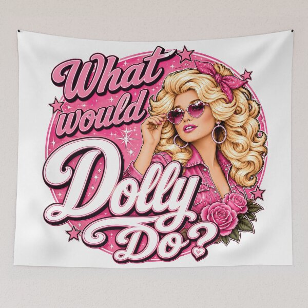 Item preview, What would Dolly Do? designed and sold by BuxomBabe21.