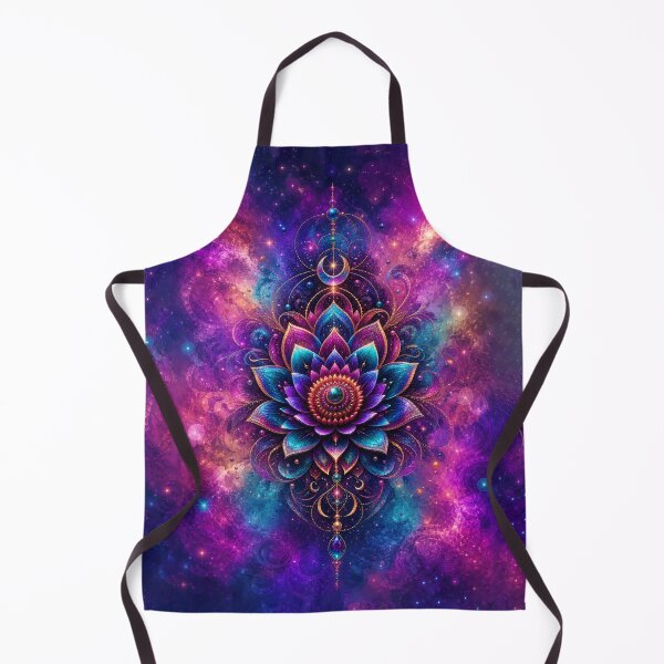 Item preview, Cosmic Lotus Sacred Geometry Celestial Mandala designed and sold by Kaurisdigital.