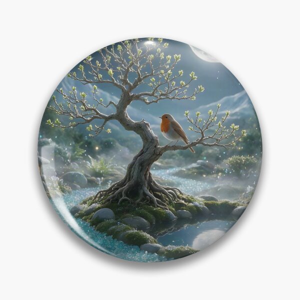 Item preview, March Aquamarine Zen Garden – Robin Moon Crystal Art designed and sold by Roanemermaid.