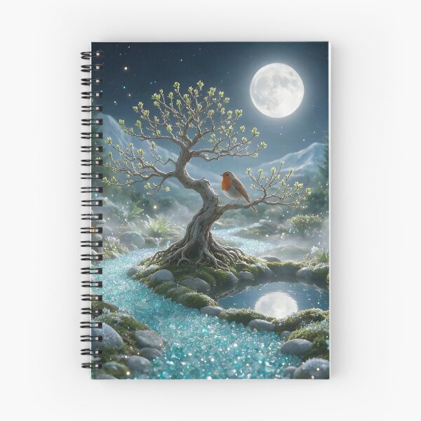 Item preview, March Aquamarine Zen Garden – Robin Moon Crystal Art designed and sold by Roanemermaid.