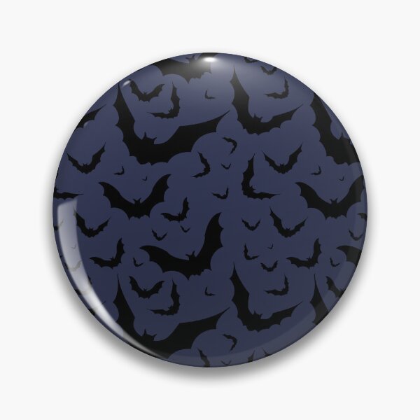 Item preview, Bat Attack in Navy Blue designed and sold by YesterdayColl.