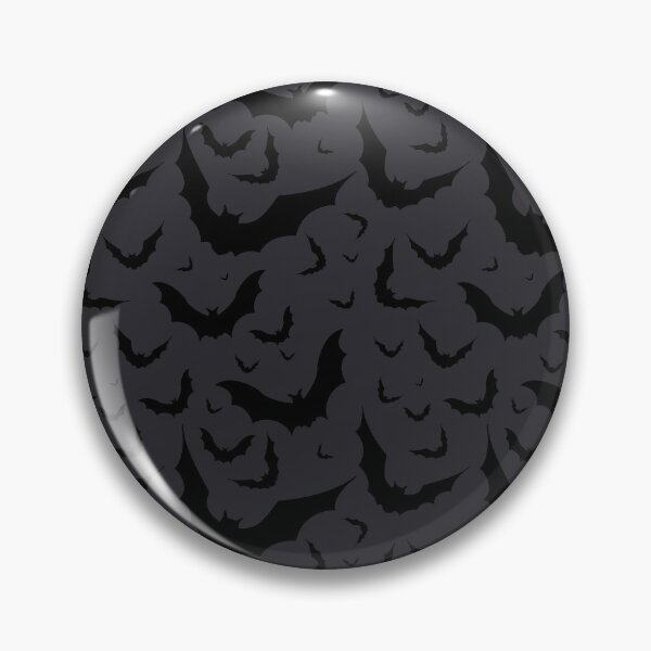 Item preview, Bat Attack in Black + Charcoal Gray designed and sold by YesterdayColl.
