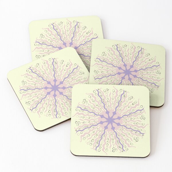 Item preview, Abstract Lavender Sea Urchin designed and sold by garçonne.