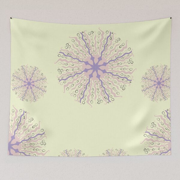Item preview, Abstract Lavender Sea Urchin designed and sold by garçonne.