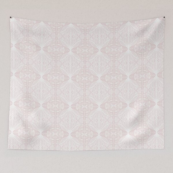 Item preview, Hydrangea Reverie – Blush Pink and White designed and sold by GrayishBird.