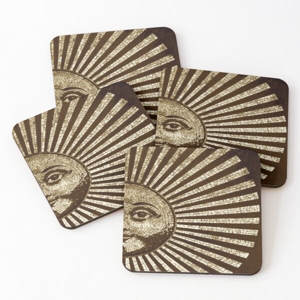 Item preview, Vintage Celestial Sun Mosaic designed and sold by SimplebutSweet.