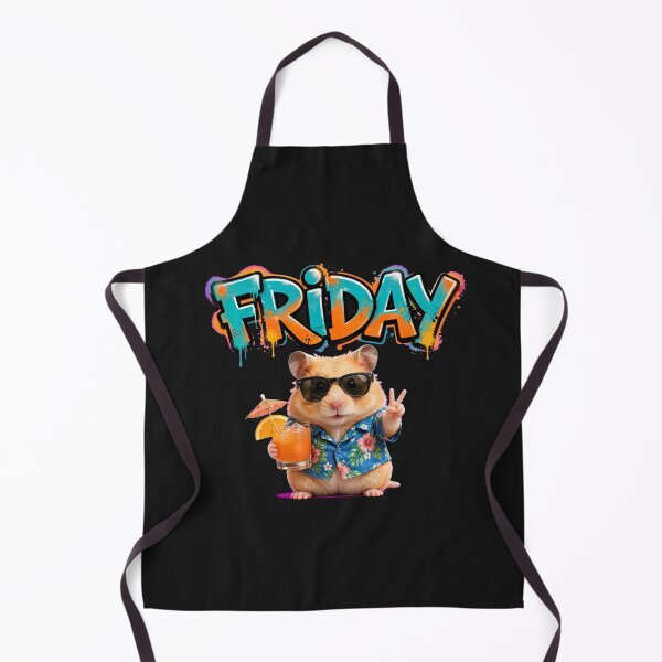 Item preview, Friday Graffiti Hamster Tropical Party designed and sold by Surviving Monday Club.
