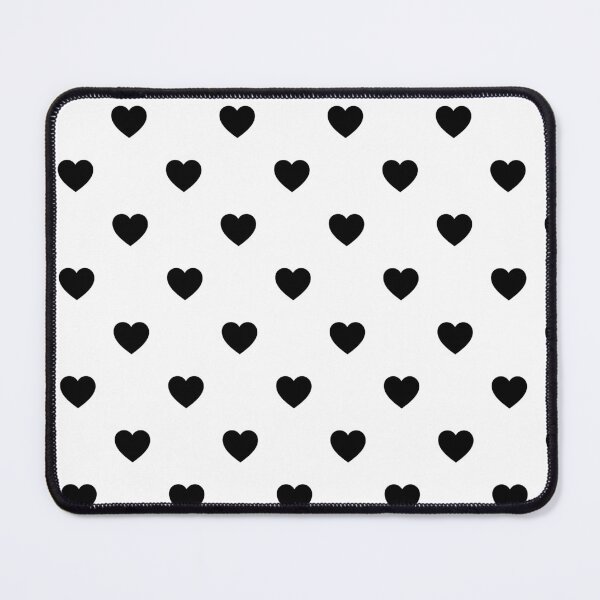 Item preview, Minimalist Hearts Pattern Design Gift for Mom or Girlfriend Black Heart Motif | Cute Aesthetic Pattern Gift for Students or Best Friend Love Hearts designed and sold by VivaFy.