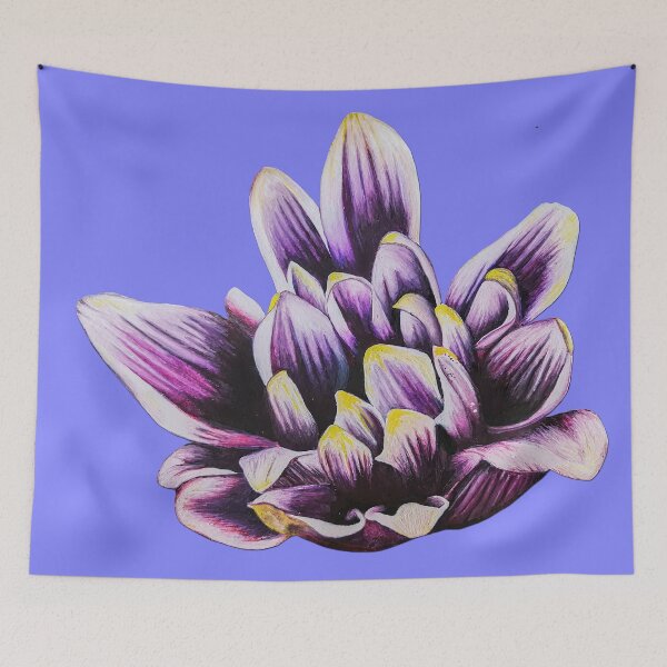 Item preview, Purple Chrysanthemum No leaves Shadow 5 designed and sold by nastiaart.
