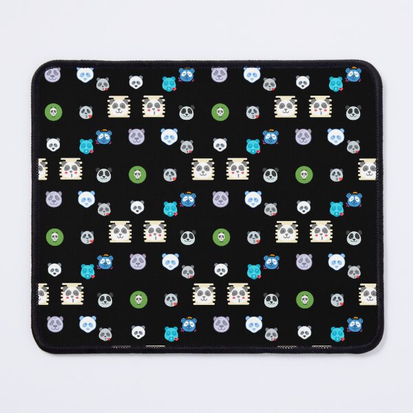 Item preview, Quirky Panda Emoji Sticker Pack - Colorful Animal Expressions designed and sold by Yasmine Mohammed.