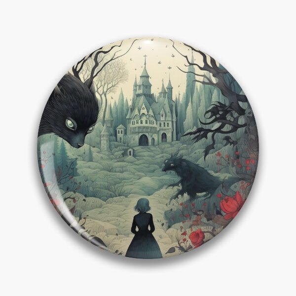 Item preview, Dark Enchanted Forest Gothic Fairy Tale designed and sold by BrandonArtWorld.