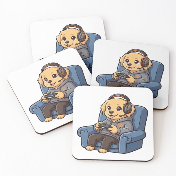 Item preview, Cozy Gamer Dog designed and sold by VFXguy.