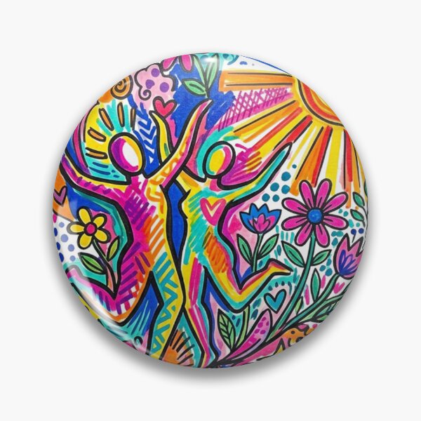 Item preview, The Beauty of Living - Vibrant and Positive Doodle Art designed and sold by JonelleTshirts.