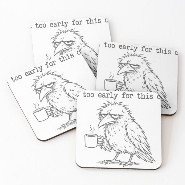 Item preview, It's Too Early For This Crap designed and sold by VOLLOS.