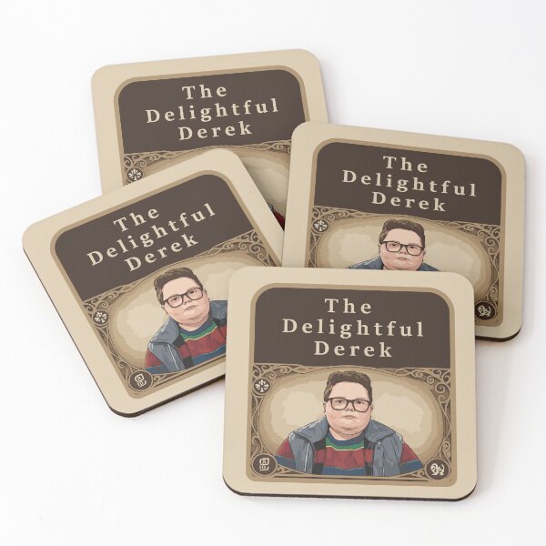 Item preview, The Delightful Derek | Stranger Things Season 5 | Netflix designed and sold by qfa Originals.