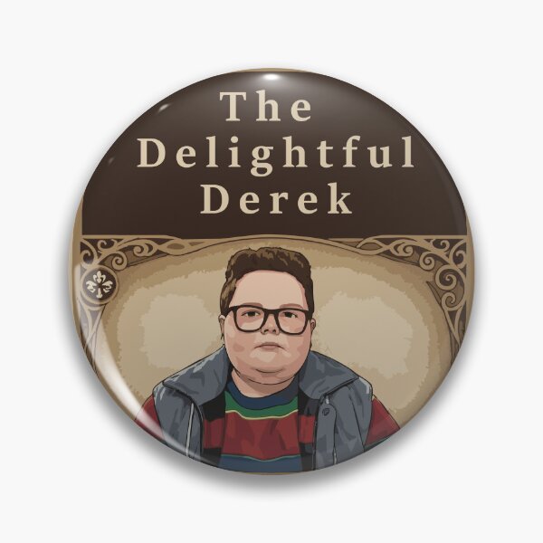 Item preview, The Delightful Derek | Stranger Things Season 5 | Netflix designed and sold by qfa Originals.