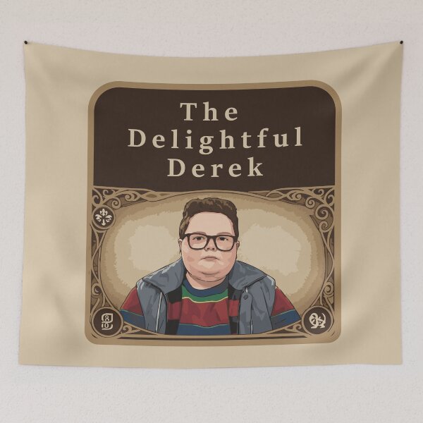 Item preview, The Delightful Derek | Stranger Things Season 5 | Netflix designed and sold by qfa Originals.
