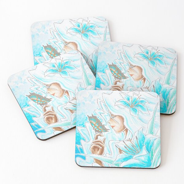 Item preview, Blue Lily Butterfly designed and sold by Ibbuurin.