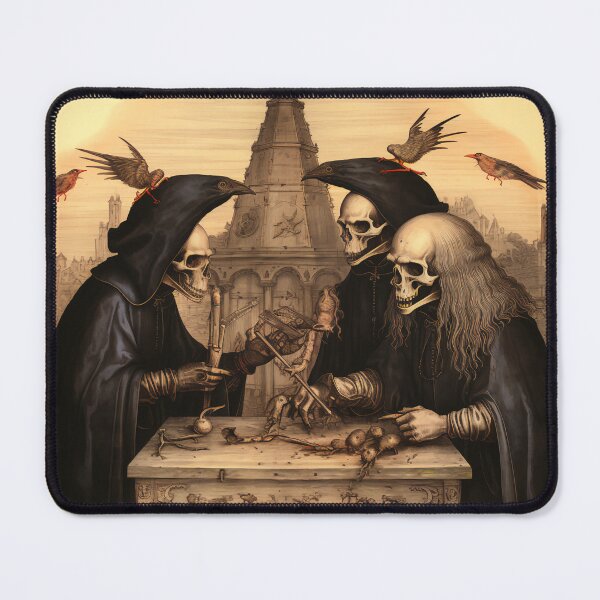 Item preview, Black Death Medieval Plague Macabre Art designed and sold by BrandonArtWorld.
