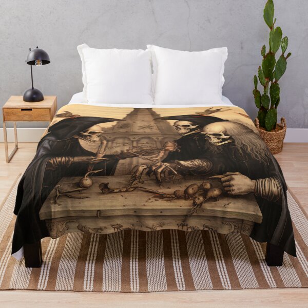 Item preview, Black Death Medieval Plague Macabre Art designed and sold by BrandonArtWorld.