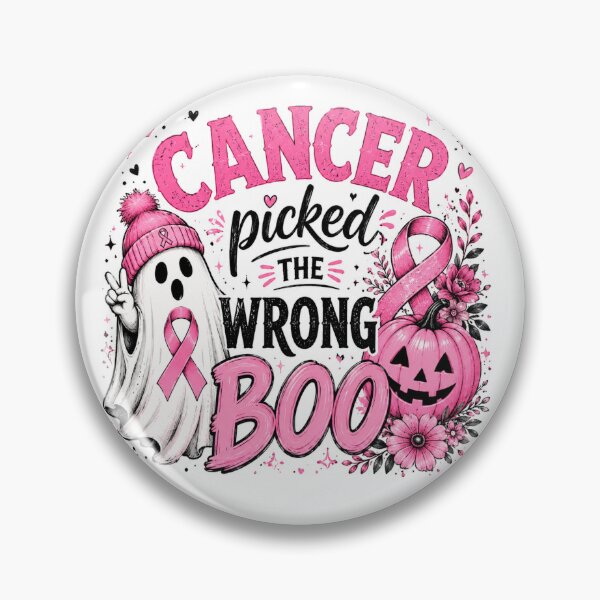 Item preview, Cancer Picked the Wrong Boo! ?? designed and sold by MJ3in1.