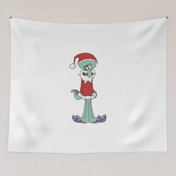 Item preview, Squidward Santa Costume Funny Grumpy Christmas Holiday  designed and sold by wingoo22.