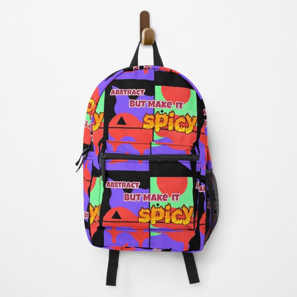 Item preview, abstract but make it spicy quad colorful typographic abstract design designed and sold by SmashingDeals.