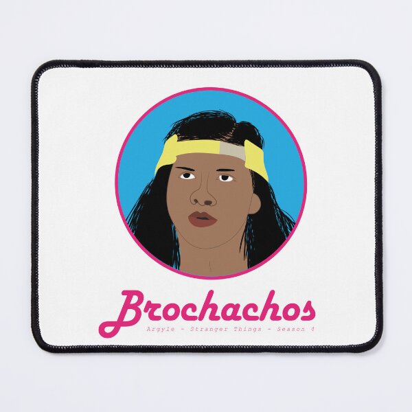 Item preview, Brochachos | Argyle | Stranger Things Season 4 | Netflix designed and sold by qfa Originals.