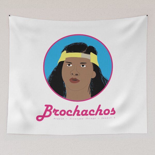 Item preview, Brochachos | Argyle | Stranger Things Season 4 | Netflix designed and sold by qfa Originals.
