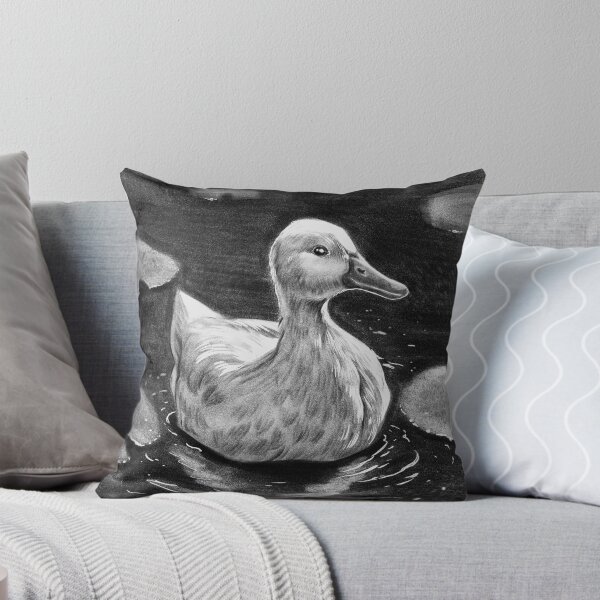 Item preview, Duck mallard in a pond designed and sold by PoddighiArt.