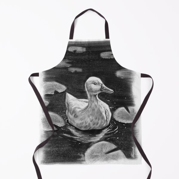 Item preview, Duck mallard in a pond designed and sold by PoddighiArt.