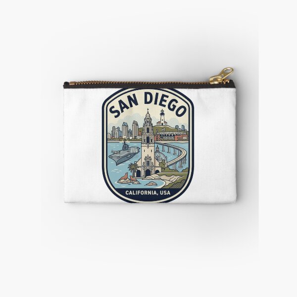 Item preview, San Diego California Vintage Travel Badge designed and sold by k3rstman1.