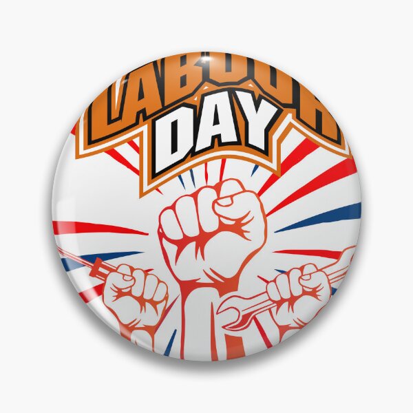 Item preview, Happy Labour Day International Workers Day Clenched Fist and Tools designed and sold by V8Green.